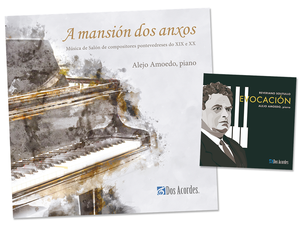Promotional pack: Alejo Amoedo LP + CD
