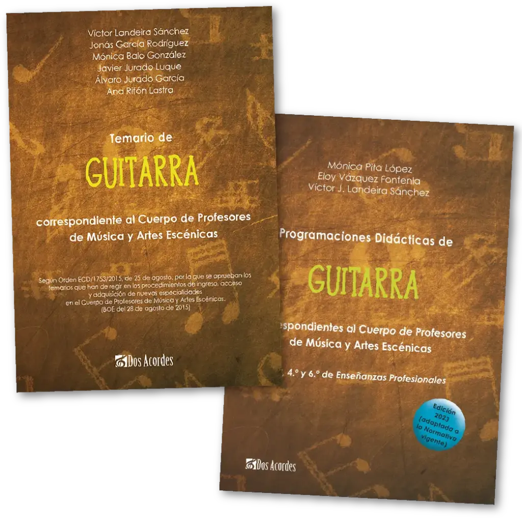 ¡PACK! Temario y Programación Didáctica de Guitarra