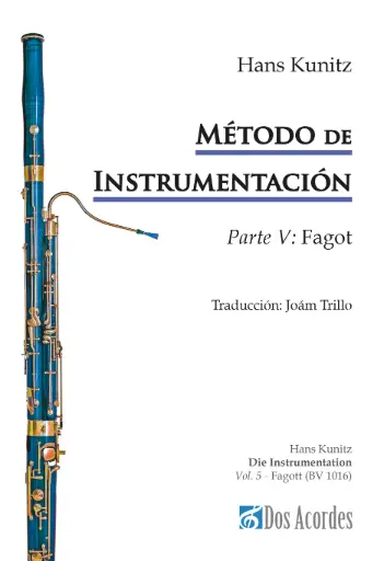[9788494132285] Método de Instrumentación: Fagot